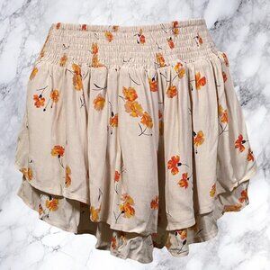 Majorelle Rosiala Flutter Shorts in Nude Multi